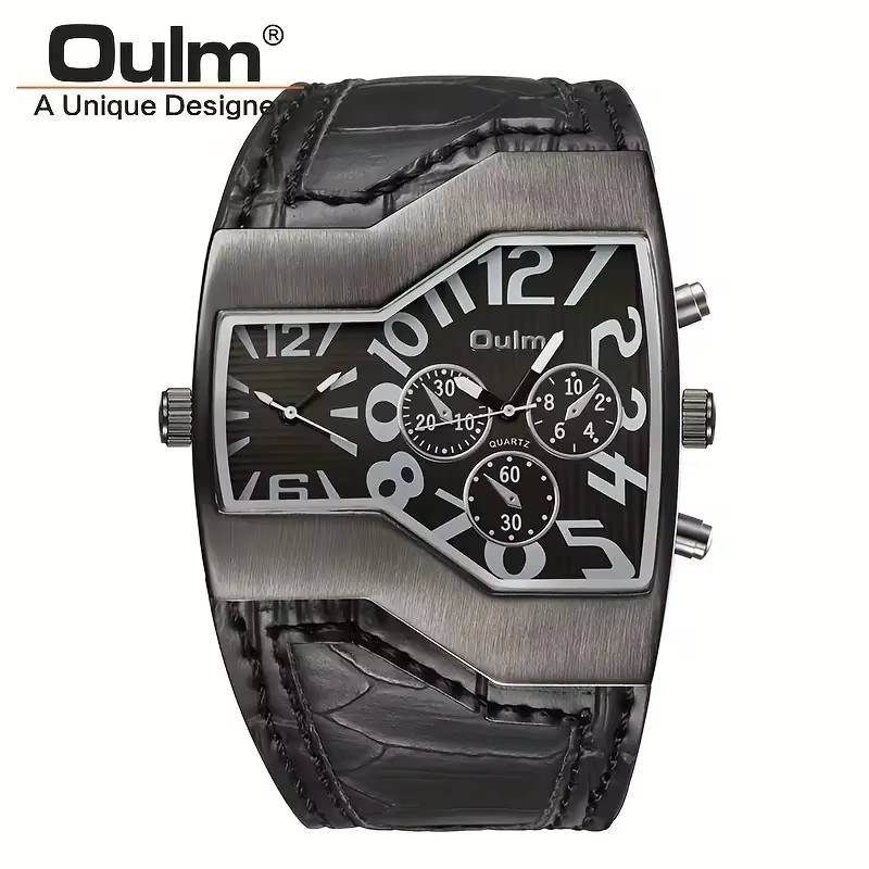 Oulm Dual Time Watch