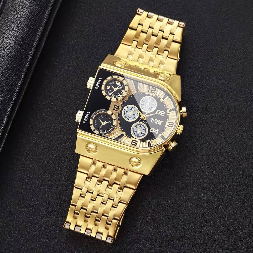 Luxury Gold Men Watch