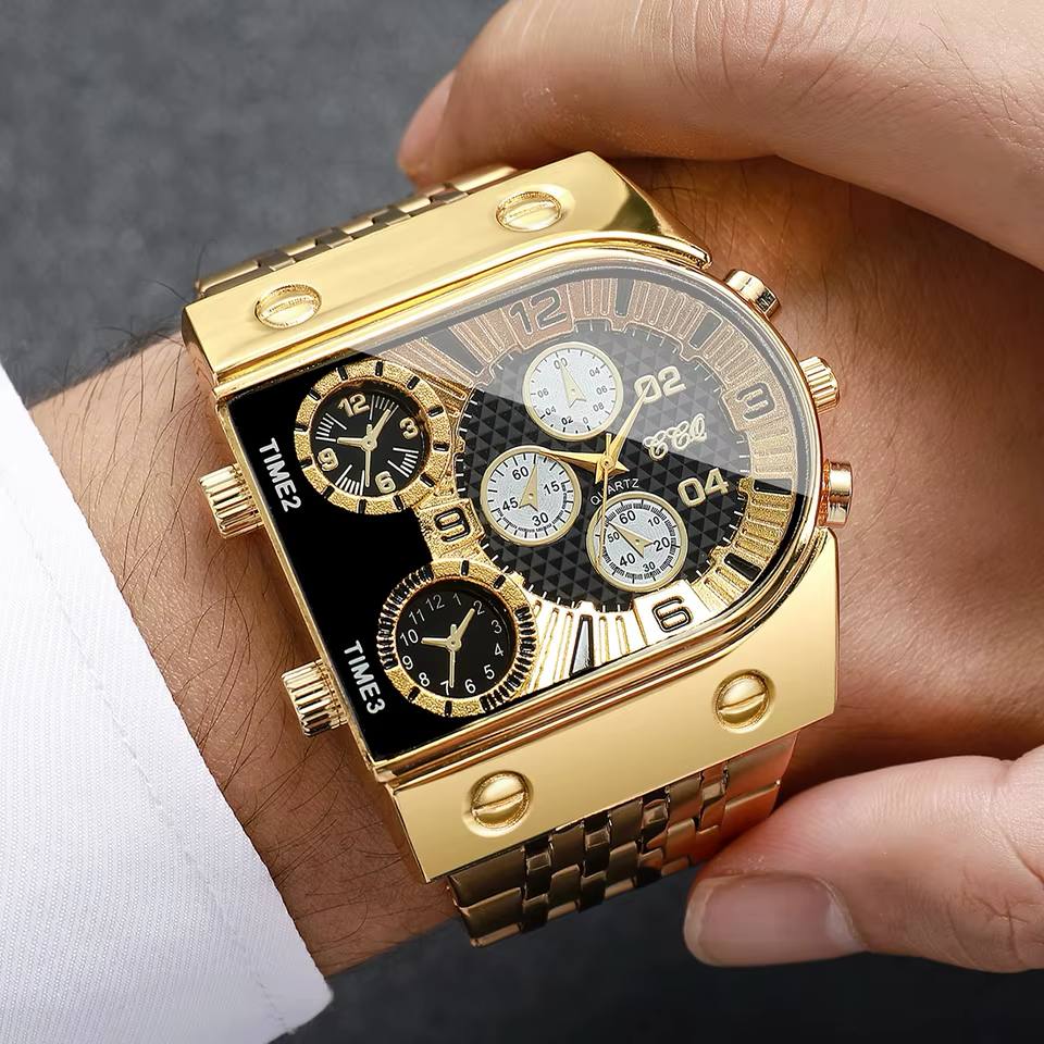 Luxury Gold Men Watch