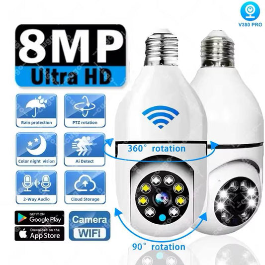 Outdoor PTZ WiFi Security Camera.