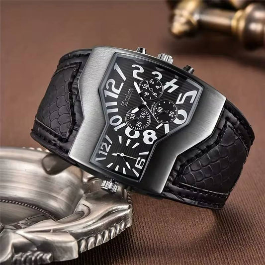 Oulm Dual Time Watch