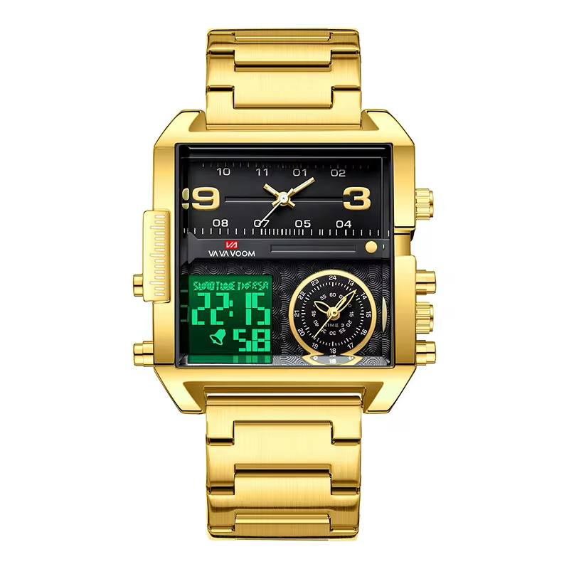 VA VA VOOM Square Men's Watch