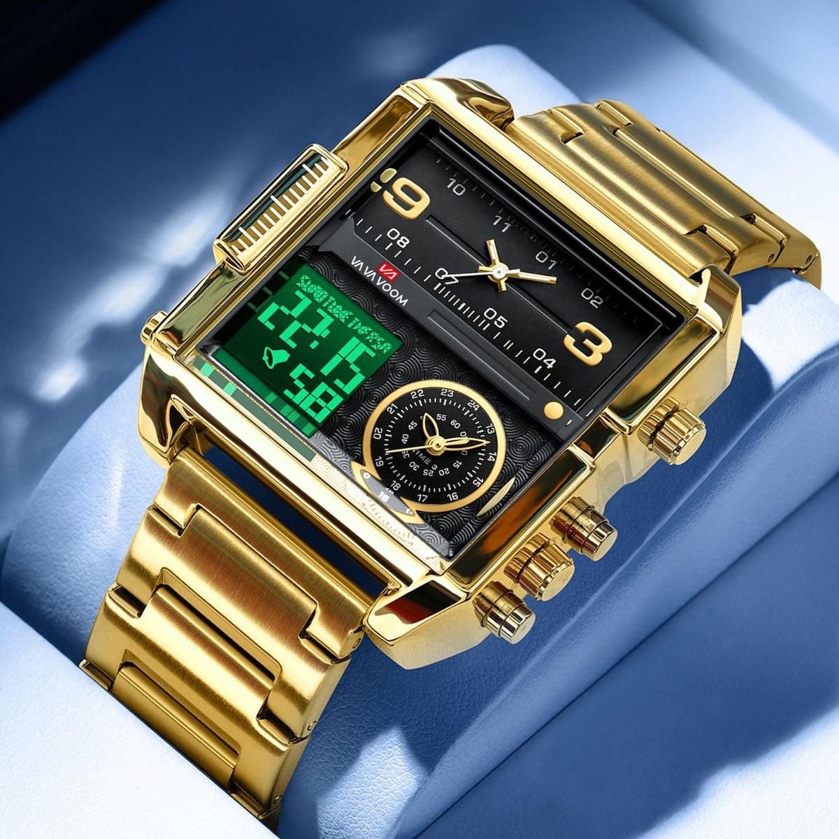 VA VA VOOM Square Men's Watch